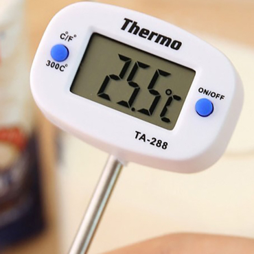 TA-288 nåletermometer med roterbart LCD-display TA-288 nåletermometer med roterbart LCD-display