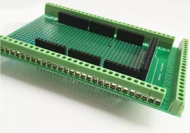 Arduino Mega 2560 R3 Shield med Skrue-terminaler Arduino Mega 2560 R3 Shield med Skrue-terminaler