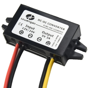 Step Down IN 8-36V, OUT 5V, 3ALagerbevægelser | Sideopsætning
 Step Down IN 8-36V, OUT 5V, 3ALagerbevægelser | Sideopsætning